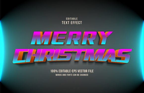 Evaluating the Merry Christmas 3d Text Effect for Holiday Design Projects